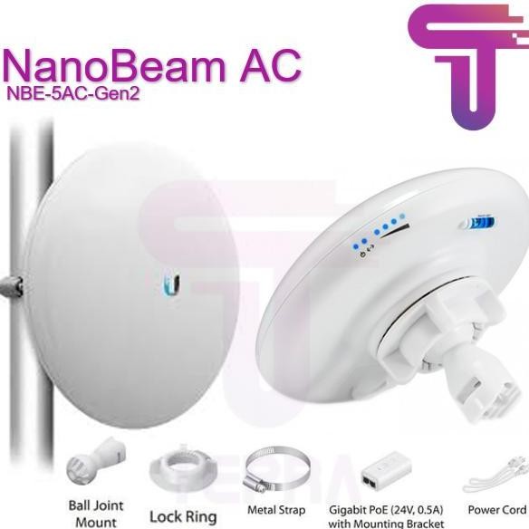 Ubiquiti Nbe-5Ac-Gen2 Nanobeam 5Ac Gen2 New Stok