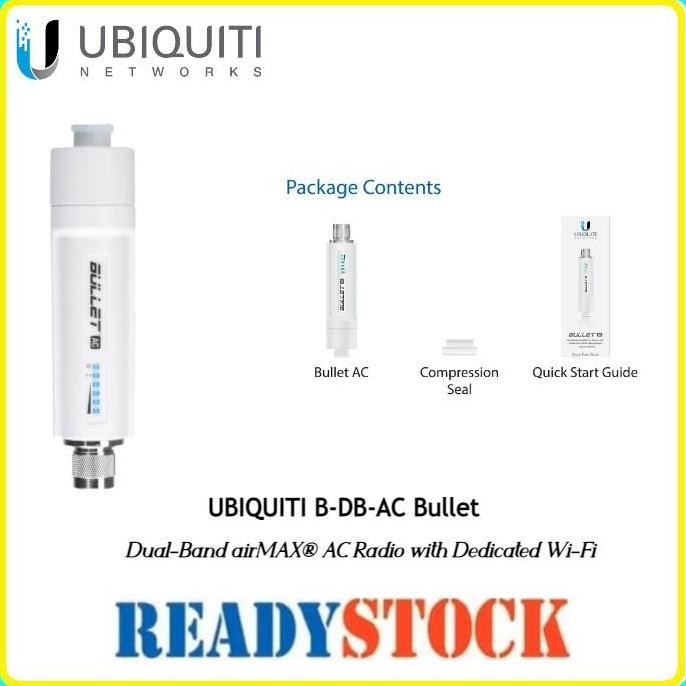 Ubiquiti B-Db-Ac Bullet Ac Dual Band New Stok