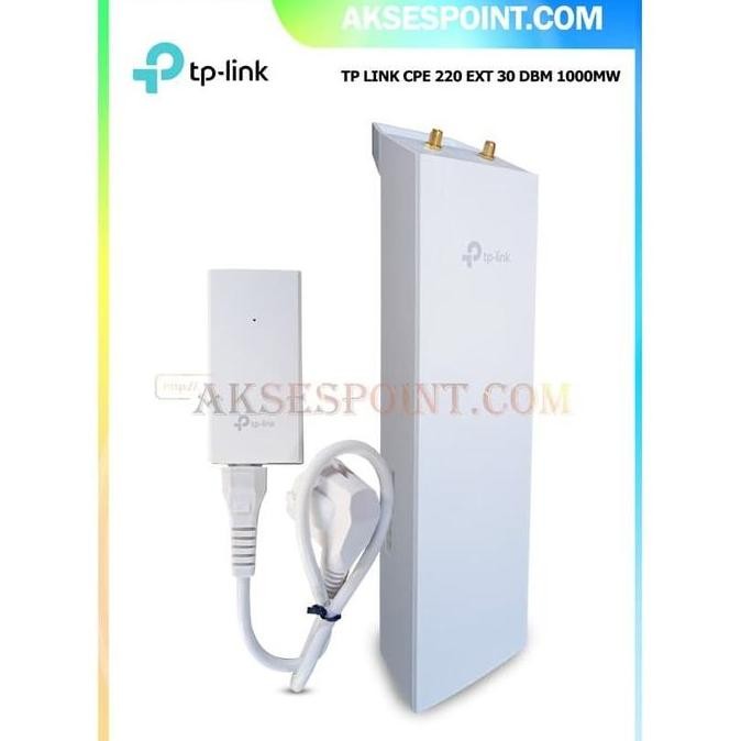 Antena Wifi Sectoral Mimo 20 Dbi 2.4 Ghz 120 Derajat Plus Cpe220 Ext New Stok
