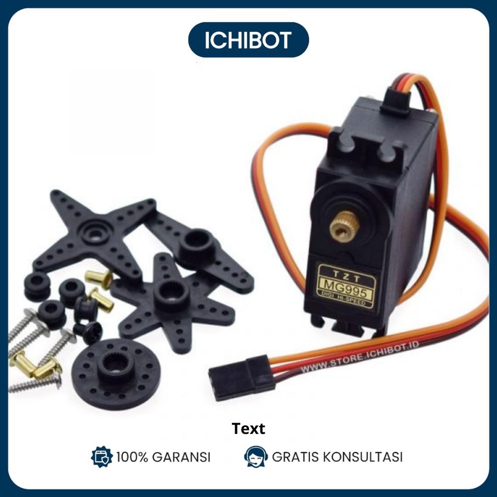 Metal Servo MG995 180 Derajat MG 995 Metal Gear