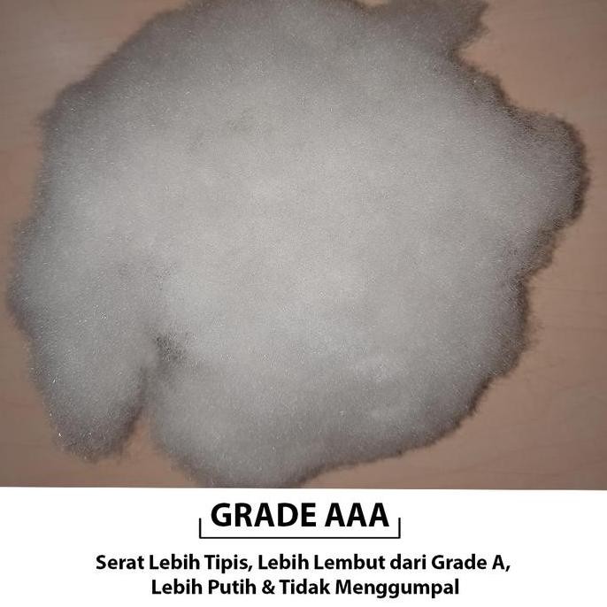 Dacron / Dakron / Kapas / Silikon / Silicon / ISI BANTAL 1KG GRADE AAA