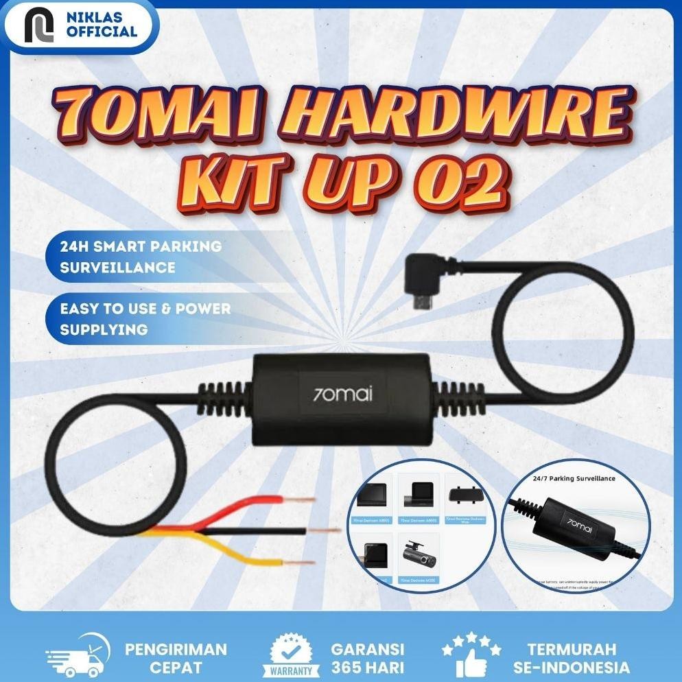 70Mai Hardwire Kit UP02 Untuk Park Monitor (Untuk Tipe M300/A500s/A800s) 70mai Hardwire Kit