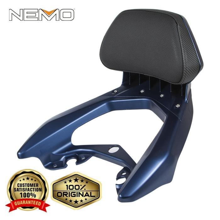 Sandaran Jok Belakang + Braket For Yamaha Nmax 2020 Original Dan Terpercaya
