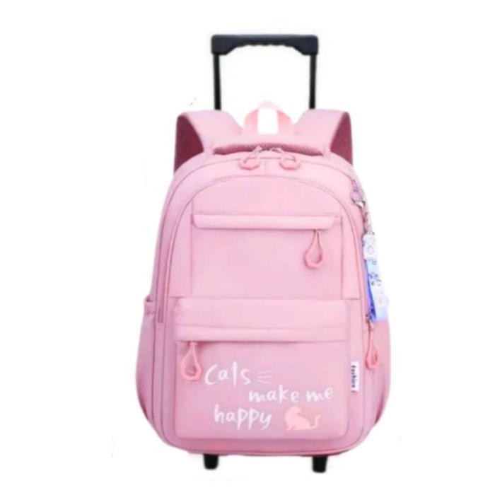 PREMIUM (READY) terjamin Tas ransel troli tas sekolah anak perempuan tas ransel koper tas ransel dor