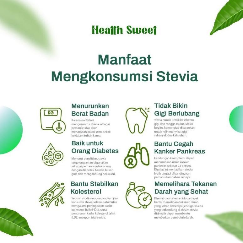 

Royal Stevia Pemanis Alami (kemasan plastik) SV