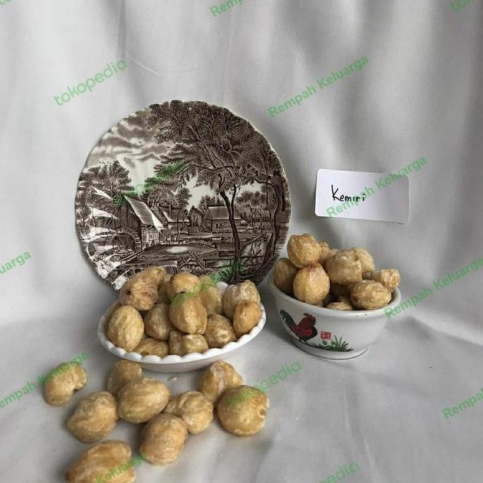 

Kemiri Utuh Bulat / Candle Nuts 500 gram