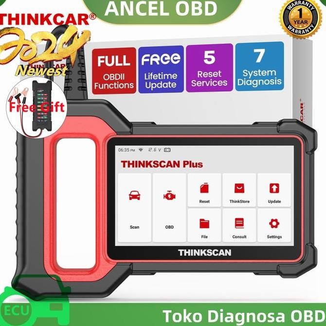 // Thinkcar Thinkscan Plus S7 7 Sistem 28 Pemeliharaa Fungsi Obd2 Scanner 