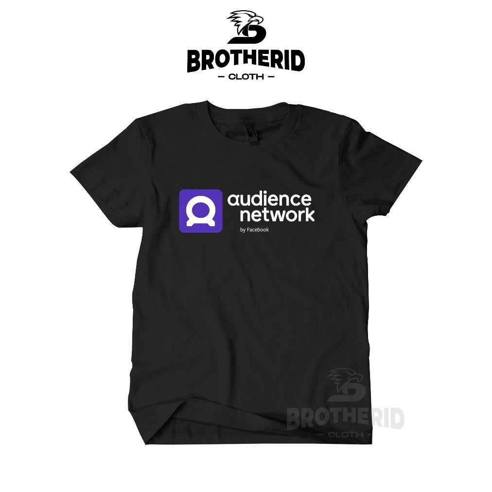 Promo Kaos Meta Audience Network By Facebook Baju Internet Marketing Brotherid Cloth