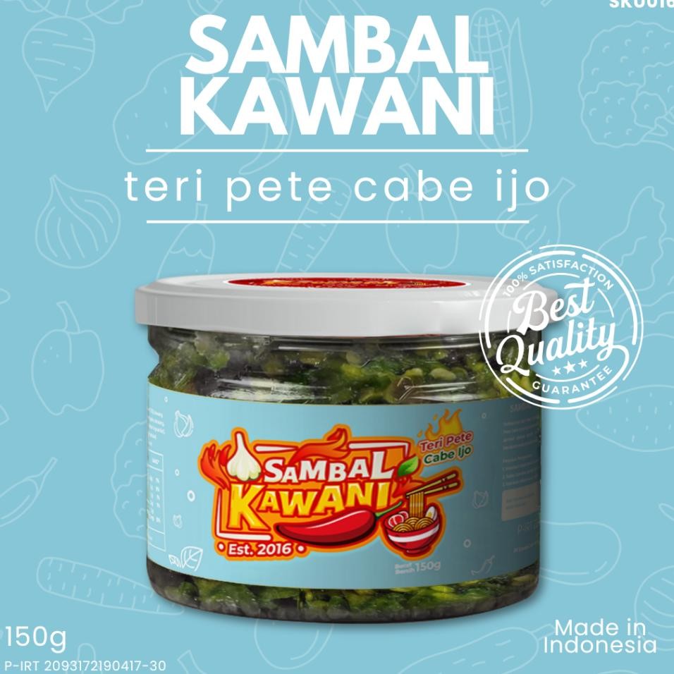 

Sambal Teri Pete Cabe Ijo Sambal Kawani Sambal Pedas Sambal Enak