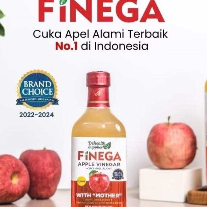 

Finega Cuka Apel Alami Terbaik No. 1 Ml Botol Kaca