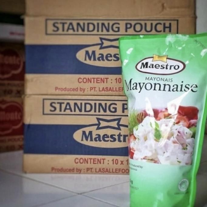 

Mayonaise Maestro 1 Kg Per 1 Dus Isi 10 Pcs X 1 Kg Mayonnaise Maestro 1 Karton 1Kg Mayonais Mayo
