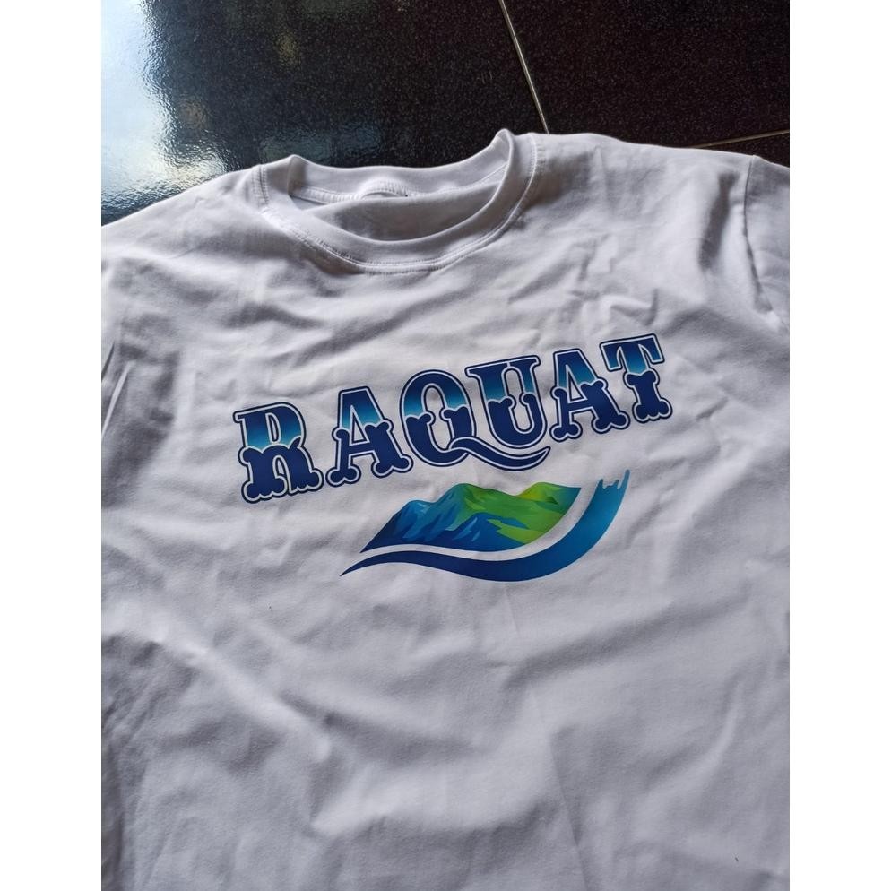 Promo Kaos Plesetan Aqua Baju Viral Plesetan Raquat