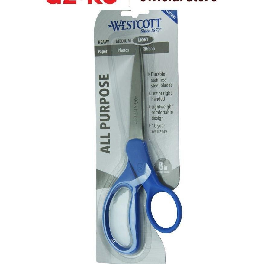 

Azko Westcott 20.3 Cm Gunting Serbaguna Multipuose Scissors Stainless Steel Alat Pemotong Peralatan Atk Crafting Tools Kerajinan Tangan