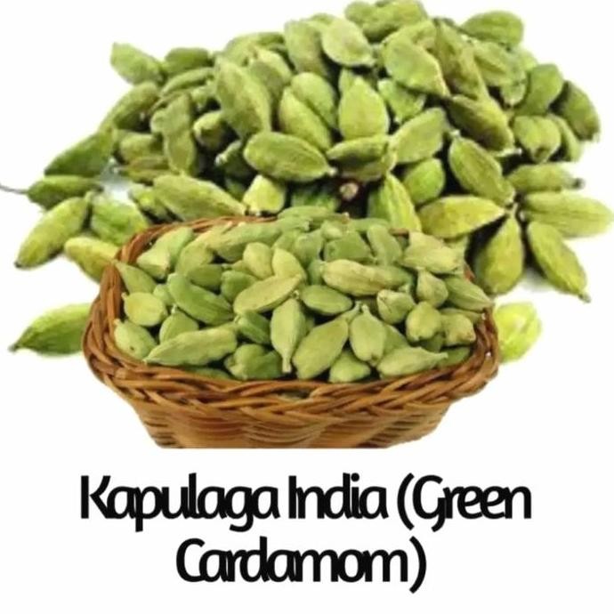 

kapulaga hijau 100grm kapulaga india kapol india caradamon hel ilaichi