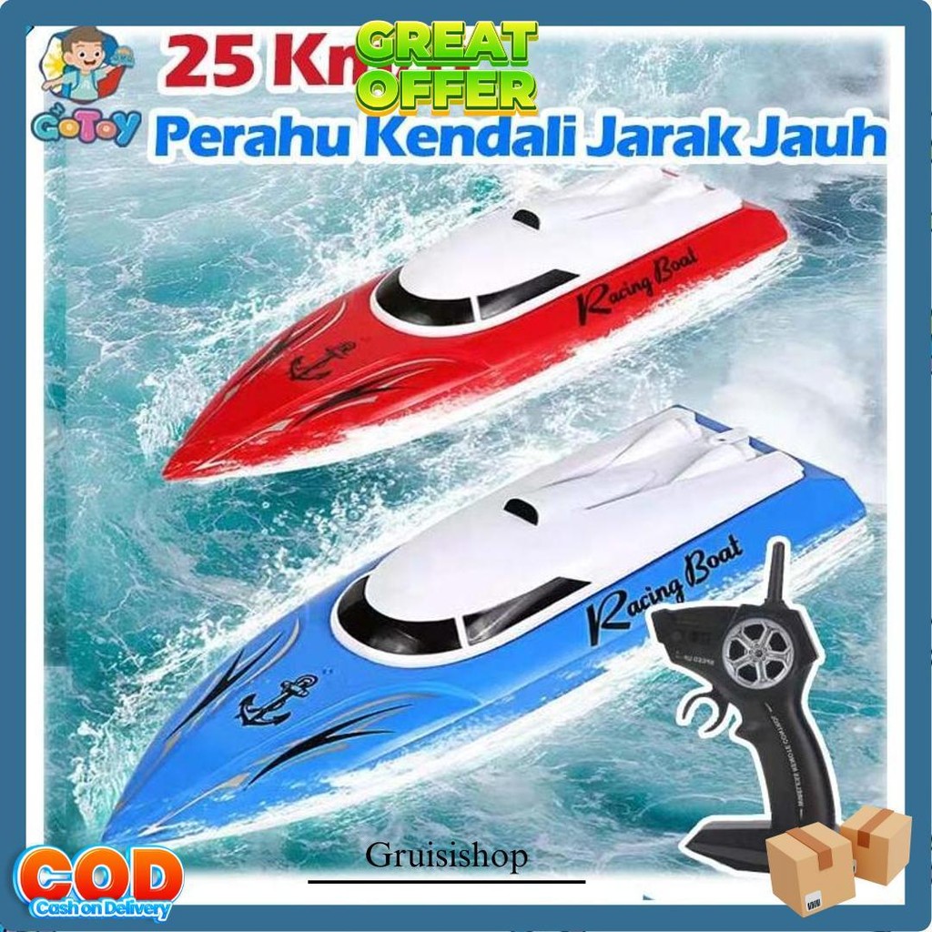 2.4Ghz Kapal Remote Control Super Besar Model Kapal Remote Control Nirkabel Tahan Air Listrik Rc Rac