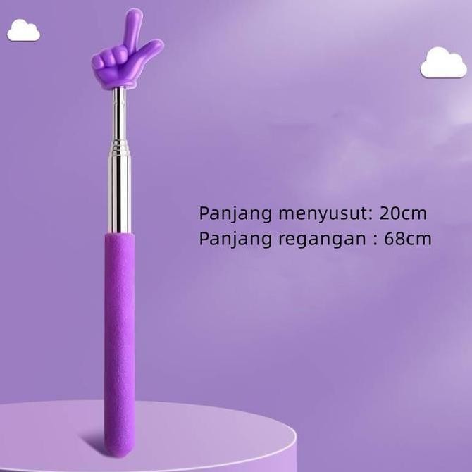 

CR - Tongkat Alat Pengajaran / Penunjuk Papan Tulis Jari Teleskopik Pengajaran Tongkat Penunjuk Papan Tulis Praktis TERLARIS