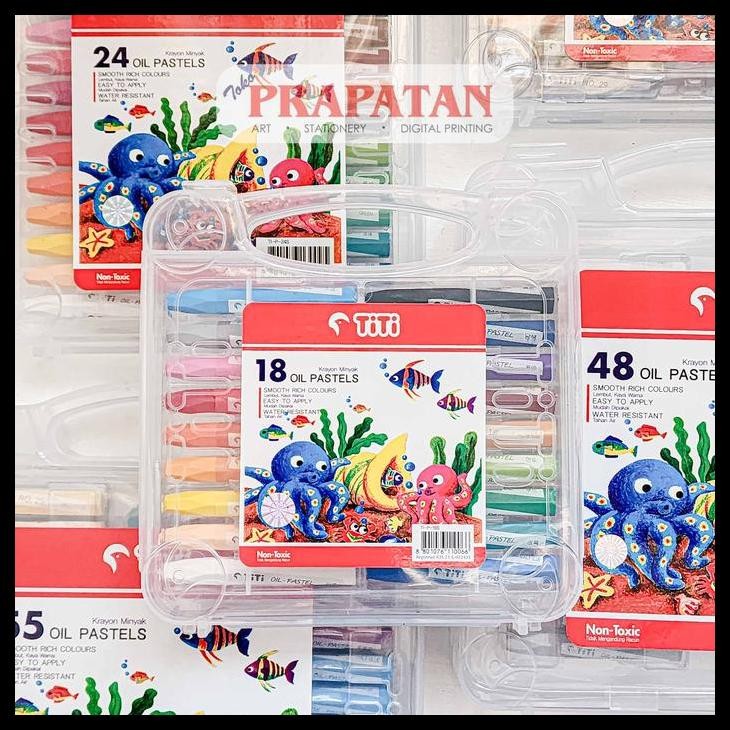 

Titi Oil Pastel 12-55C Ti-P | Crayon Minyak Terlaris