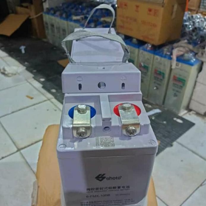 ready Battery shoto 100ah plts new