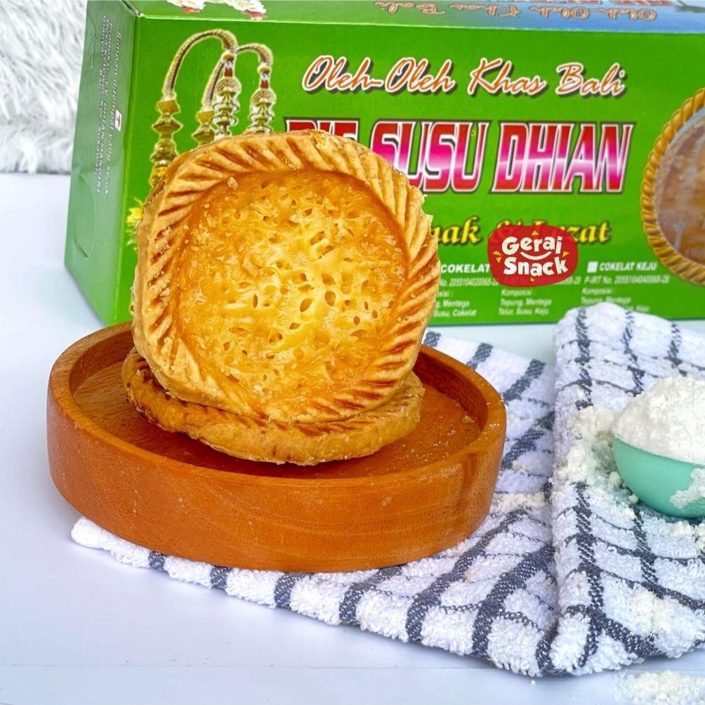 

Pie Susu Dhian 1 Box Isi 10 Pcs Oleh Oleh Khas Bali