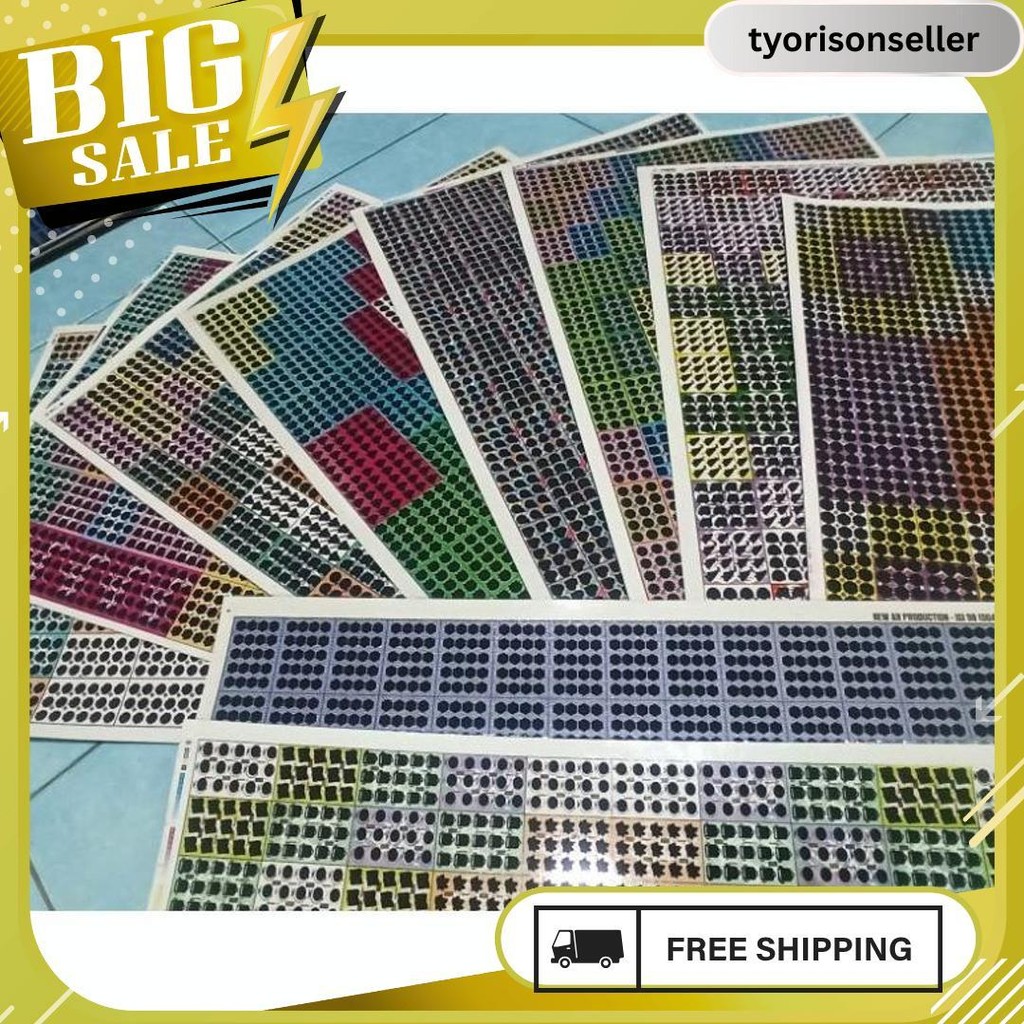 Gosok Bom 15 16 18 20 Titik Motif Campur / Mainan Gesekan Bom Rendstoreid 2 Flash Sale