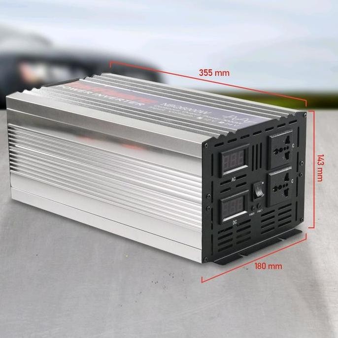 ready Inverter Pure Sine Wave DC 12V / 24V 6000W Taffware 6000 Watt