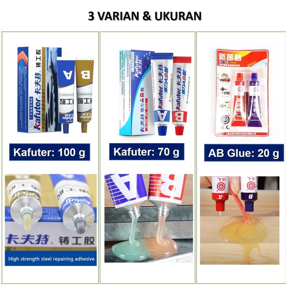 

JH8 Lem Besi Super Kuat A B Memperbaiki Besi Baja Plastik Auto Radiator Tangki Air Bocor Kebocoran Bisa Untuk logam, Alumunium, kaca, keramik, plastik, kayu, Almunium dll