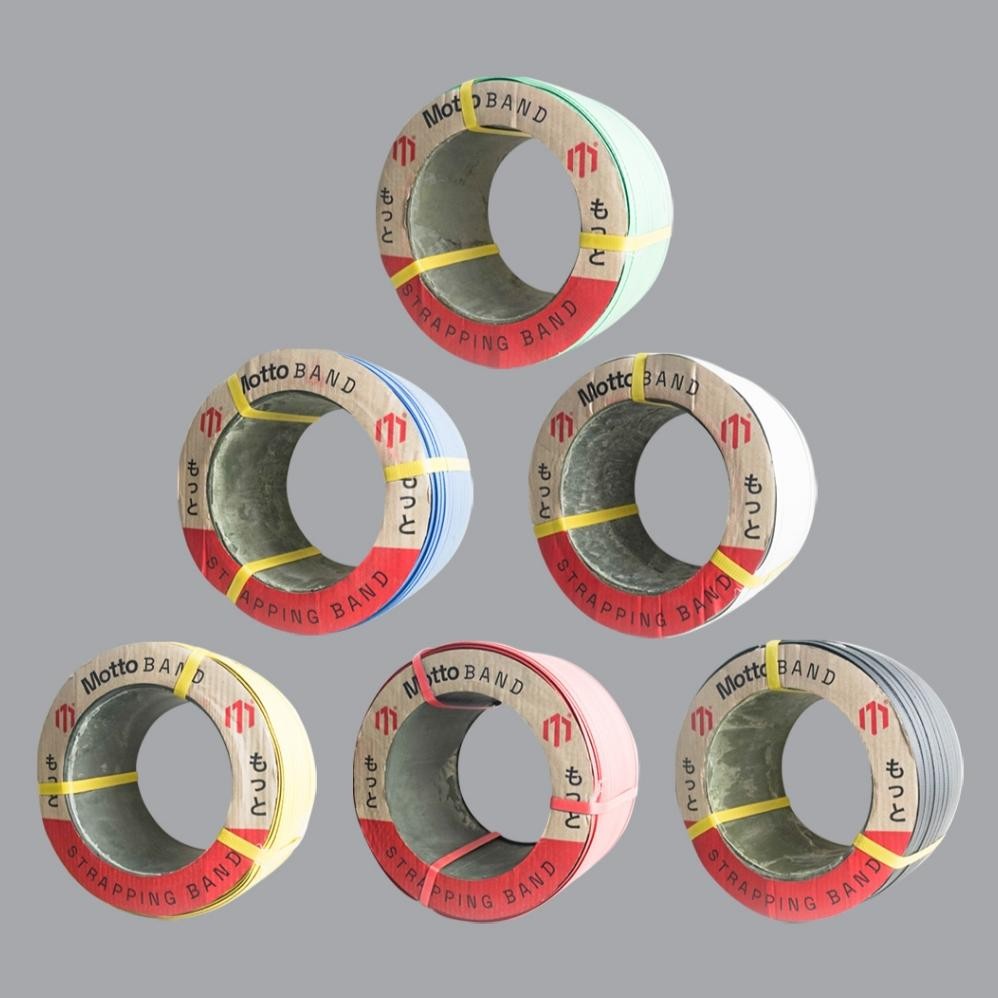 

JH8 Tali Strapping Band 12MM / 7KG - 1 Roll - Tali Plastik Packing/Klem Motto
