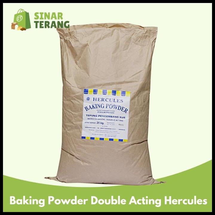 

Terlaris Baking Powder Hercules 1 kg Double Acting Best Seller