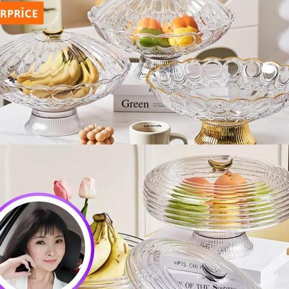 Suanvinzlie X Surice Set Wadah Buah Tempat Wadah Buah Hias Aesthetic Tempat Buah Wadah Buah Tempat S