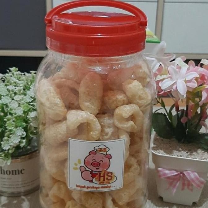 

BARANG TERLARIS kerupuk kulit babi kwalitas premium