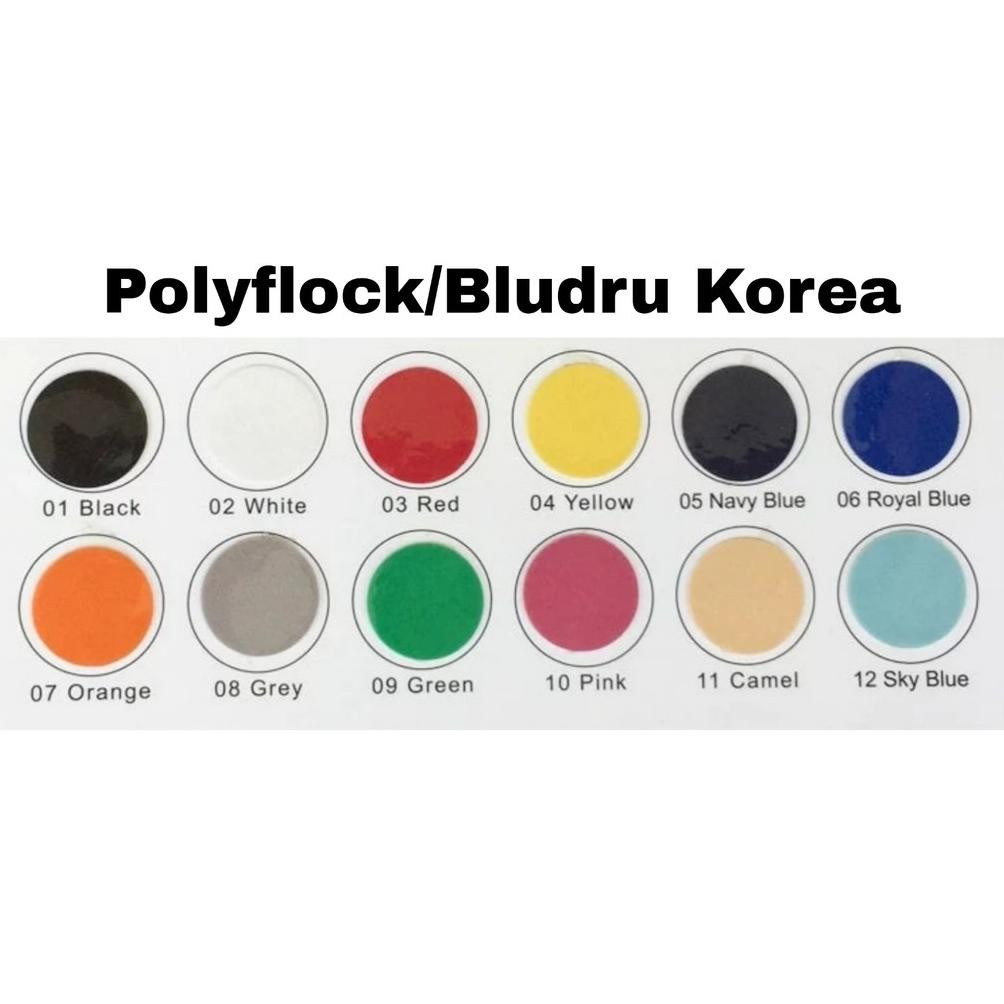 

JH8 Polyflex Flock Bludru Korea / Polyflex Bludru / Polyflock / Flocking