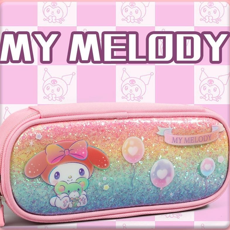 

JH8 Kotak Pensil Anak Tempat Pensil Kuromi Blink Import KP45