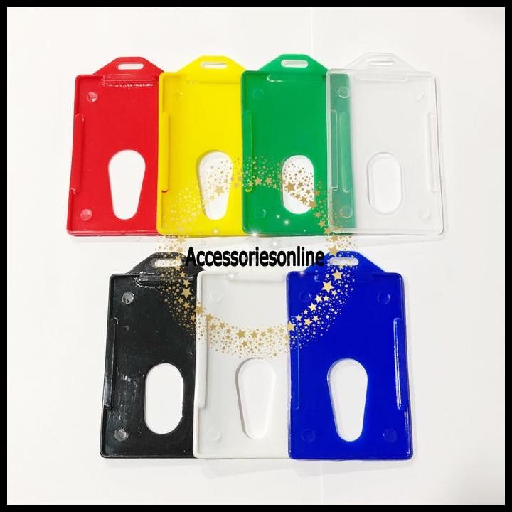 

Terlaris Tempat Id Card Frame Casing Id Card Holder / Name Tag Good Quality