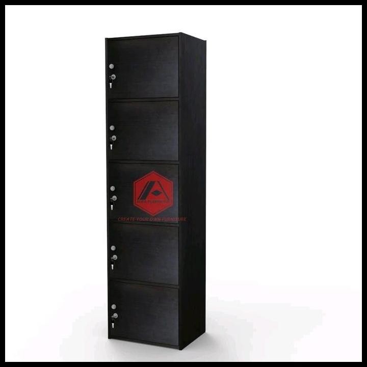 

Terlaris Rak Lemari Susun 5 Minimalis Loker Kayu Serbaguna Aufa Dengan Kunci Pintu - Putih - Furniture Kantor Sekolah Good Quality