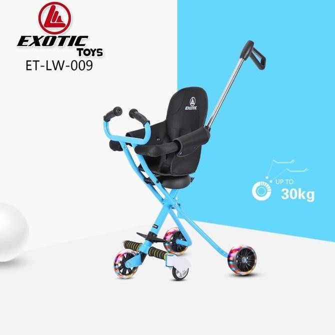 STROLER ANAK BAYI BALITA TRIKE EXOTIC ET LW009 STROLLER KURSI DORONG
