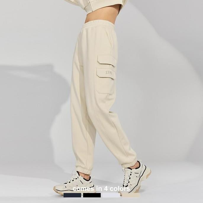 XEXYMIX Warm Cotton Cargo Jogger Pants Celana Olahraga Wanita - XTFTP05H4
