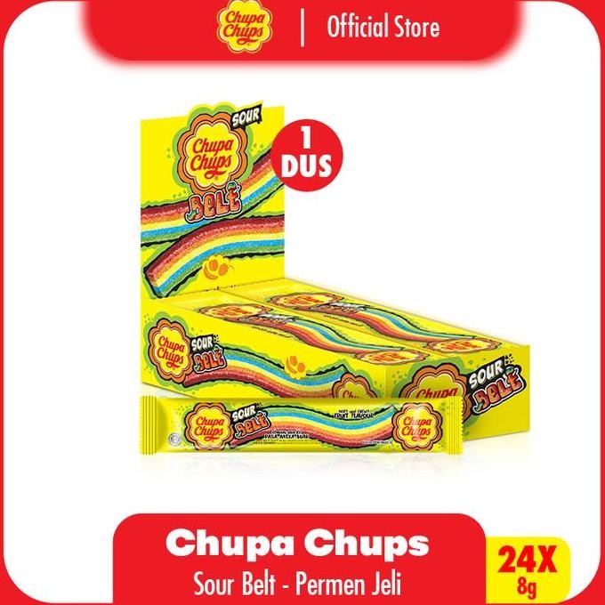 

Chupa Chups Sour Belt - 1 Box
