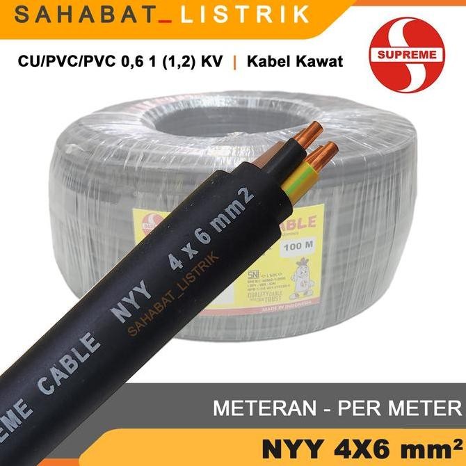 Kabel Supreme Nyy 4X6/ Kabel Tufur 4X6