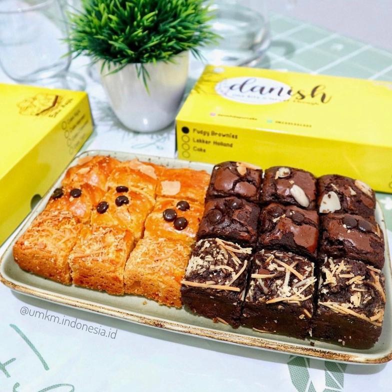 

Fbn Danish Mix Brownies Lekker 20X10 (18 Potong) Panggang Cemilan Oleh-Oleh By Danishdapurcake Ka-152
