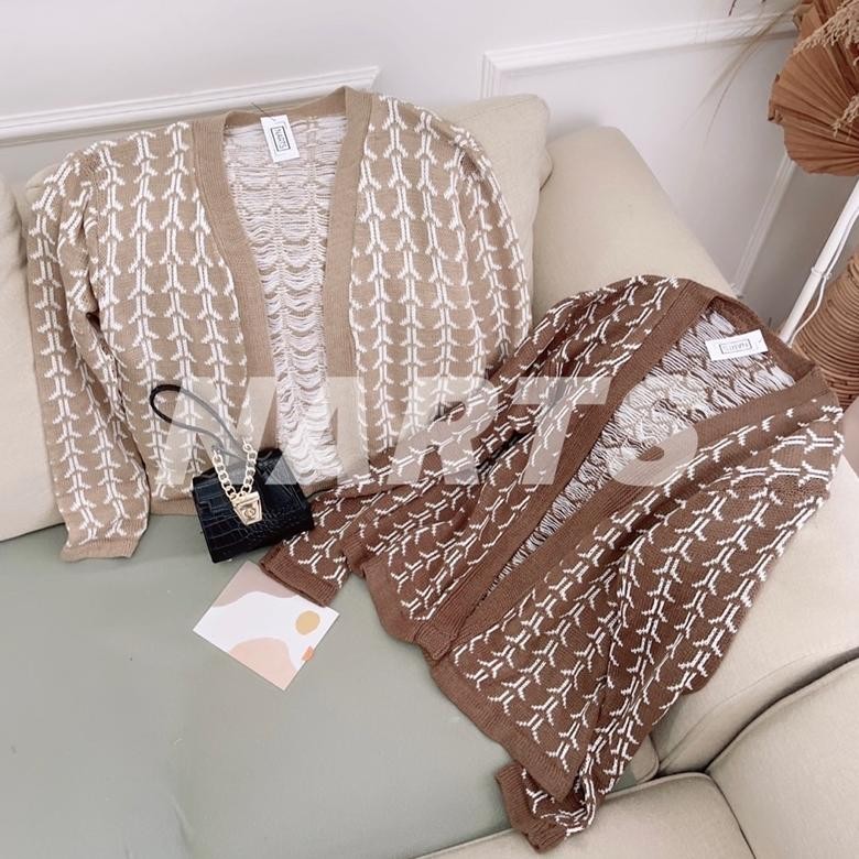 {Salt} Edrea Crop Cardy / Atasan Baju Rajut Wanita Up15