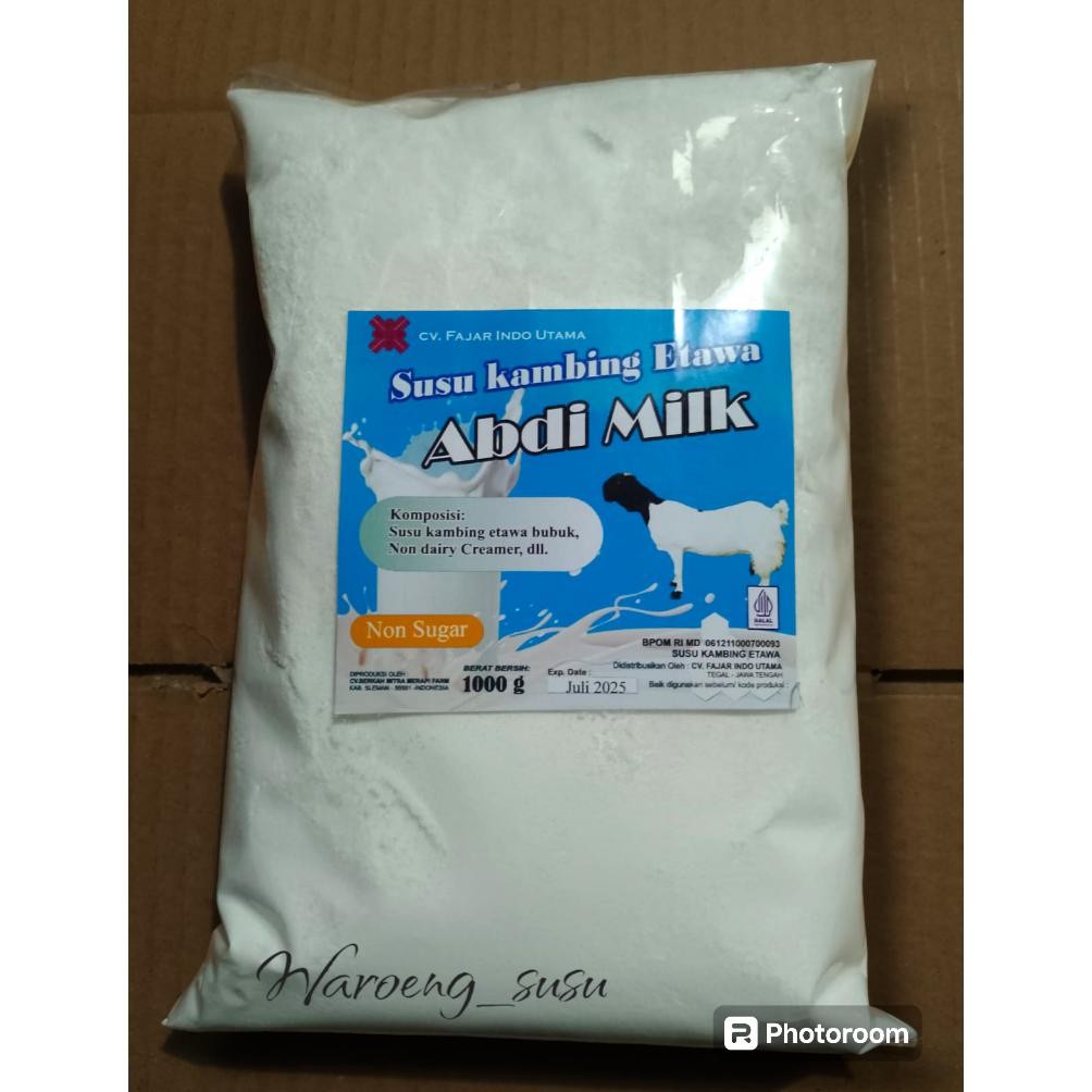 

Ready_Stock_Cod Non Sugar Grade 1 & 2 Susu Bubuk Kambing Etawa Abdi Milk Gh-56