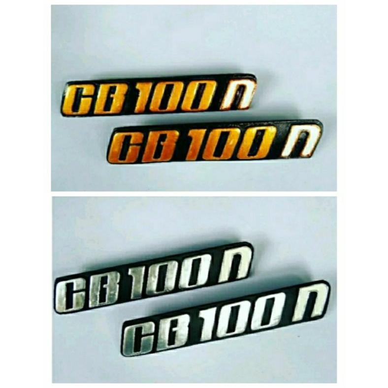 emblem honda box aki cb 100 n logo honda cb 100 n READY STOCK