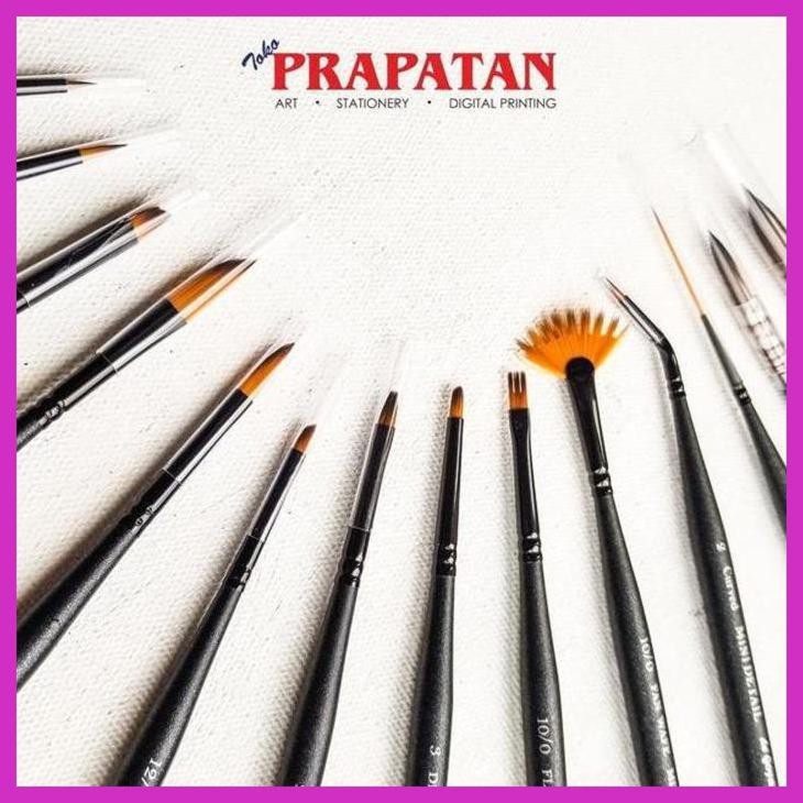 

( SEKOLAH / LUKIS ) DISCOUNT DE GOYA MINI DETAIL PAINT BRUSH COLLECTION / KUAS LUKIS (SENI / MENGGAMBAR / ART / KERAJINAN ) GOOD QUALITY