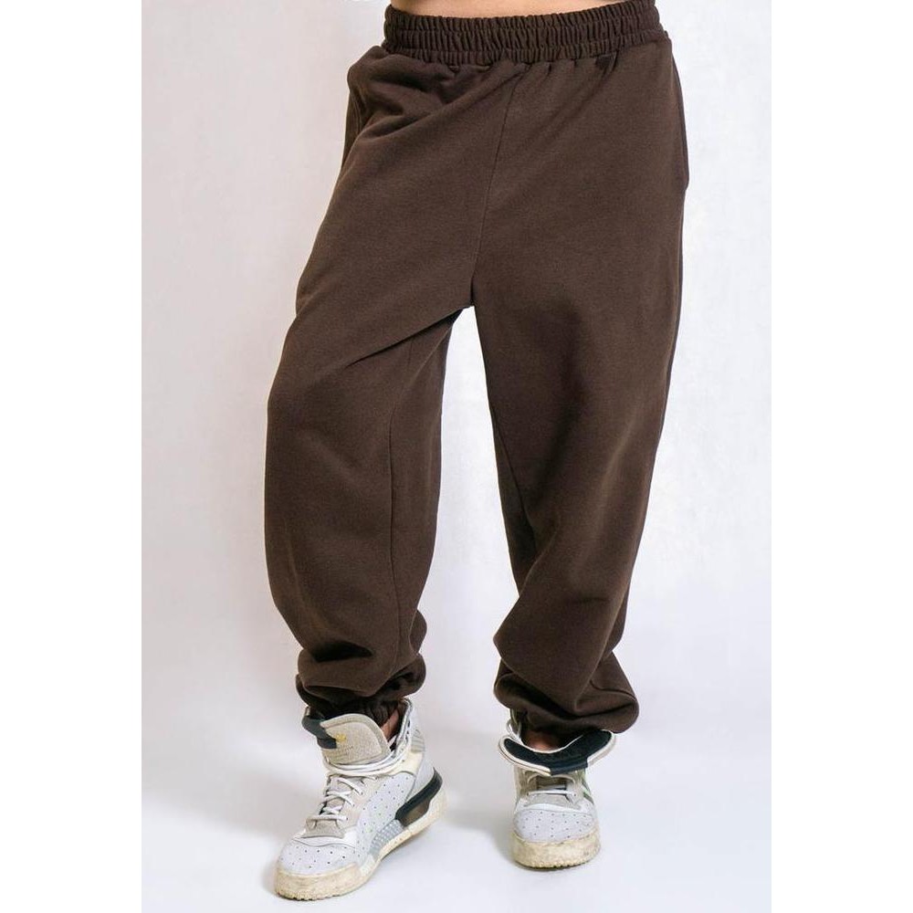 OCWA BASIC SWEATPANTS DARK BROWN