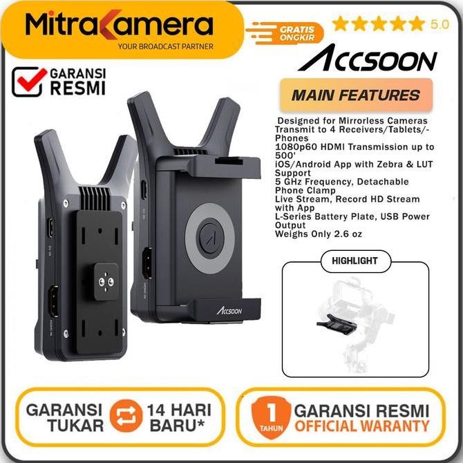 Accsoon Cineview Nano Wireless Video Transmitter Co