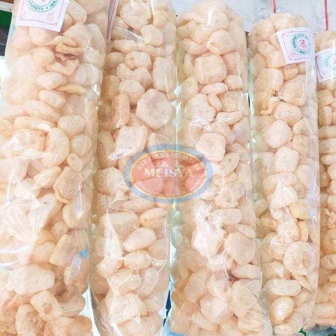 

Kerupuk Kulit Sapi / Jangek / Rambak 1 Kg / Dorokdok