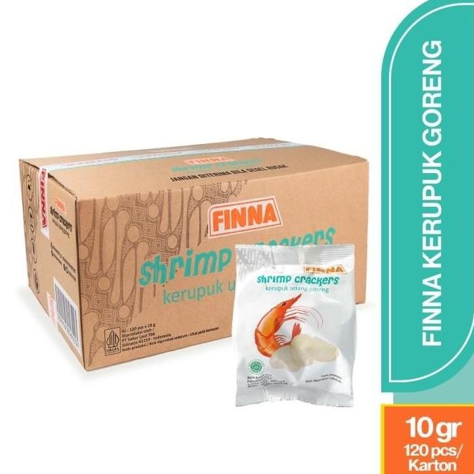 

Finna Shrimp Crackers Kerupuk Udang 1 Karton