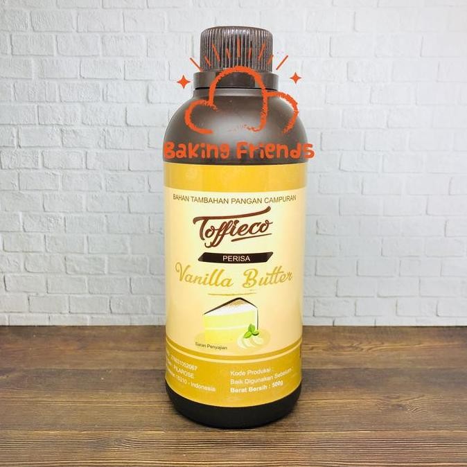 

Toffieco Pasta Vanilla Butter 500Gr/Perisa Perasa Vanilla Butter