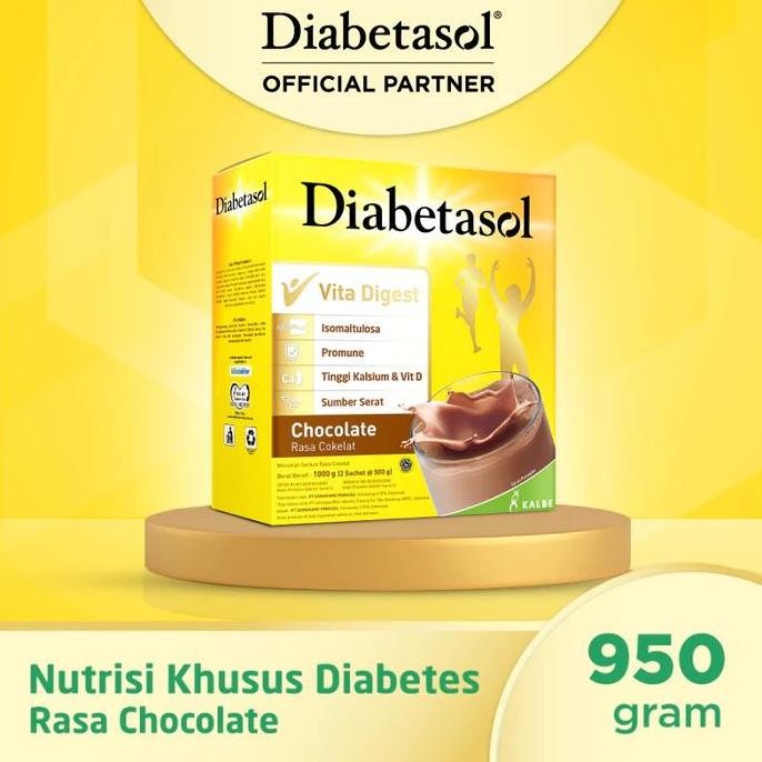 

Diabetasol 1000 Gr / Diabetasol 1000Gr/Diabetasol 1 Kg/Vanilla, Coklat