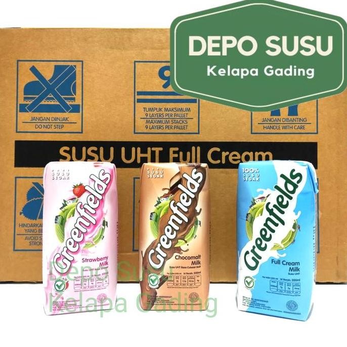 

Susu Greenfields Uht 200 Ml X 24Pcs Coklat/Strawberry/Plain Greenfield